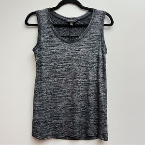 Banana republic Gray Slub Scoop Neck Flowy Tank Size Small